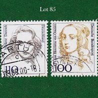 BRD Briefmarken "Frauen der Deutschen Geschichte", 1756, 1939, 1994/97, Lot 85