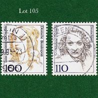 BRD Briefmarken "Frauen der Deutschen Geschichte", 1756, 1939, 1994/97, Lot 105