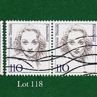 BRD Briefmarken "Frauen der Deutschen Geschichte", 1756, 1939 , Lot 118