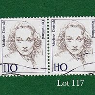 BRD Briefmarken "Frauen der Deutschen Geschichte", 1756, 1939 , Lot 117