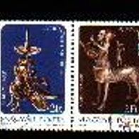 Ungarn: Tag der Briefmarke 1977 (Skulpturen)