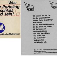 Parteitag DDR Beschlüsse Gesetze 1972 Dachbodenfund