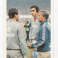 Bergmann / Heinerle Fußball WM Espana 1982 Trainer Hidalgo France Bild Nr 132