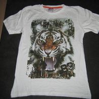tolles T-Shirt YIGGA Gr. 158/164 Tigerdruck - Foto toll !!! (0517)
