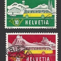 Schweiz, 1953, Mi.-Nr. 586-587, gestempelt