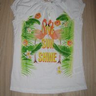 NEU superschönes T-Shirt NKD Carmenstyle Gr. 158/164 (0517)