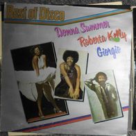 The Best of Disco Giorgio Moroder Donna Summer Roberta Kelly LP