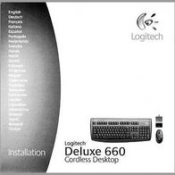Logitech - Installationsanleitung für Tastatur Deluxe 660 - Original