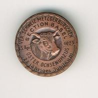 Metzgerburschen Schweiz Basel Abzeichen Brosche :
