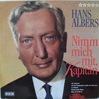 Hans Albers - Nimm mich mit, Kapitän - LP - DECCA