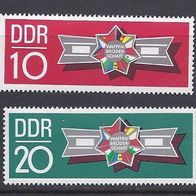 DDR 1970, MiNr: 1615 - 1616 sauber postfrisch
