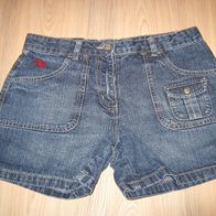 tolle Jeansshorts / Kurze Jeans / Hot Pants Pocopiano Gr. 158/164 (0517)
