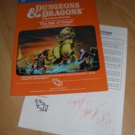 X 1 - The Isle of Dread, signed by David Cook (957)