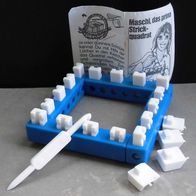 Ü-Ei Spielzeug 1983 - Maschi, dass prima Strickquadrat + BPZ