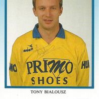 Tony Bialousz - St. Truiden Ak 90er Jahre - Autogrammkarte uralt - RAR !!! LOOK