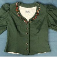 Damen - Dirndl - Bluse im Bayern-Stil - Von M&S - Gr.40 grün