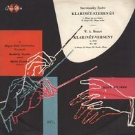 Mozart: Clarinet Concerto in A major, K.622 / Szervanszky: Clarinet Serenade LP 1957