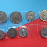 Vatikan 1932 Münzsatz mit Silbermünzen -sehr gesucht * *
