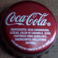 Coca-Cola Kronkorken aus Manágua Nicaragua Mittelamerika 2016 Kronenkorken coke soda