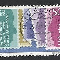 Schweiz, 1987, Mi.-Nr. 1352, gestempelt