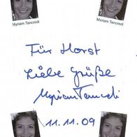 AK Myriam Tancredi Frankfurt / Main Papageno Musiktheater Volkstheater Wiesbaden