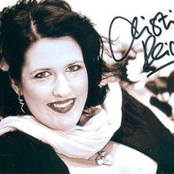 Foto-AK Theater Christine Reichert Deutschland Autogramm autograph theatre GER