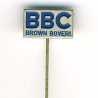 BBC Brown Boveri alte Anstecknadel Nadel Pin :