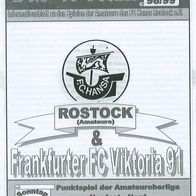 PRG Hansa Rostock Amateure - Frankfurter FC Viktoria 91 1999 Frankfurt an der Oder