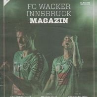 Vereinsmagazin FC Wacker Innsbruck 2016-2017 SSW Tirol Tyrol Österreich Fußball TT