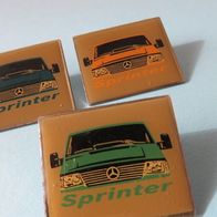 3 X Mercedes Sprinter Pin Pins Anstecker :