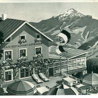 A 5640 Bad Gastein Café Restaurant > Hofbauer < um 1938