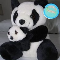 Teddy Panda Bär Mama und Baby von Jungle Friends