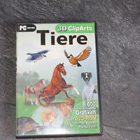 3 D Clip Arts Tiere, PC DVD ROM