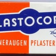 Elastocorn 8 Hühneraugen Pflasterbinden, alte Blechdose ohne BarCode