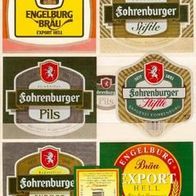 Bieretiketten Brauerei Fohrenburg Bludenz Bundesland Vorarlberg Österreich