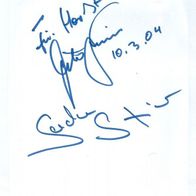 Autogramm Gerda Peter Steiner Steiners Theaterstadl Volkstheater Bayern München