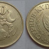Zypern 10 Cents 1991 ## Ga4