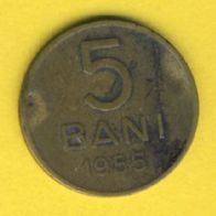 Rumänien 5 Bani 1955