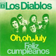 Los Diablos - Oh, Oh, July / Feliz Cumpleanos - 7" - Odeon 1C 006-20 845 (D) 1972