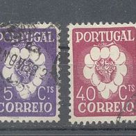 Briefmarken Portugal 1938 Sonderausgabe Winzerkongreß 3 Marken