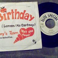 Winy´s Team & The Selection (Swiss Beat) - 7"Birthday (Beatles-Coververs.) -rar !