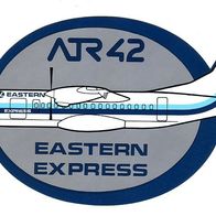 Aufkleber Eastern Express - ATR 42 - 80er Jahre - selten