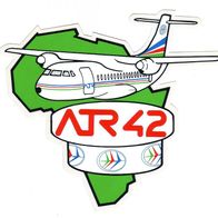 Aufkleber ATR 42 - 80er Jahre - selten