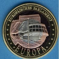 Medaille Europäisches Parlament Trimetall