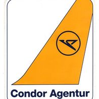 Drei Aufkleber Condor - 80er Jahre - selten - Airline Sticker