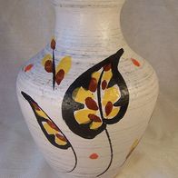 Handbemalte Keramik Vase 50/60er J. * **