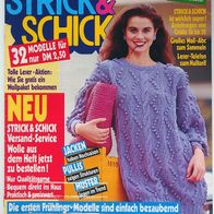 strick & schic 1992-01 Retro-Maschen Handarbeit
