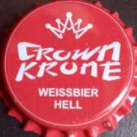 Crown Krone Weissbier Hell Brauerei Bier Kronkorken 2017 Kronenkorken neu + unbenutzt