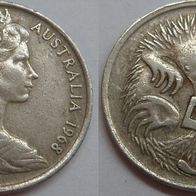 Australien 5 Cents 1968 ## Ga2