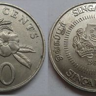 Singapur 50 Cents 1988 ## Be3